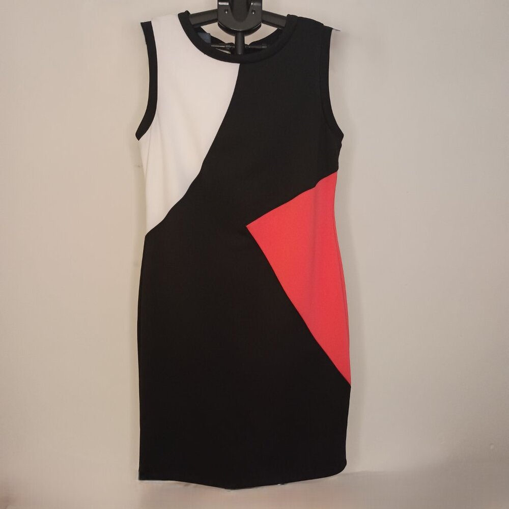 Cynthia Rowley Women’s Business Casual Colorblock Sheath Dress Size 12 - Picture 13 of 13